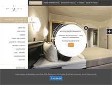 Tablet Screenshot of hotelrivoli.de