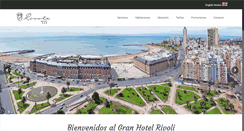 Desktop Screenshot of hotelrivoli.com.ar